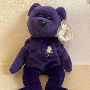 Princess Diana 1997 TY beanie baby tag protected